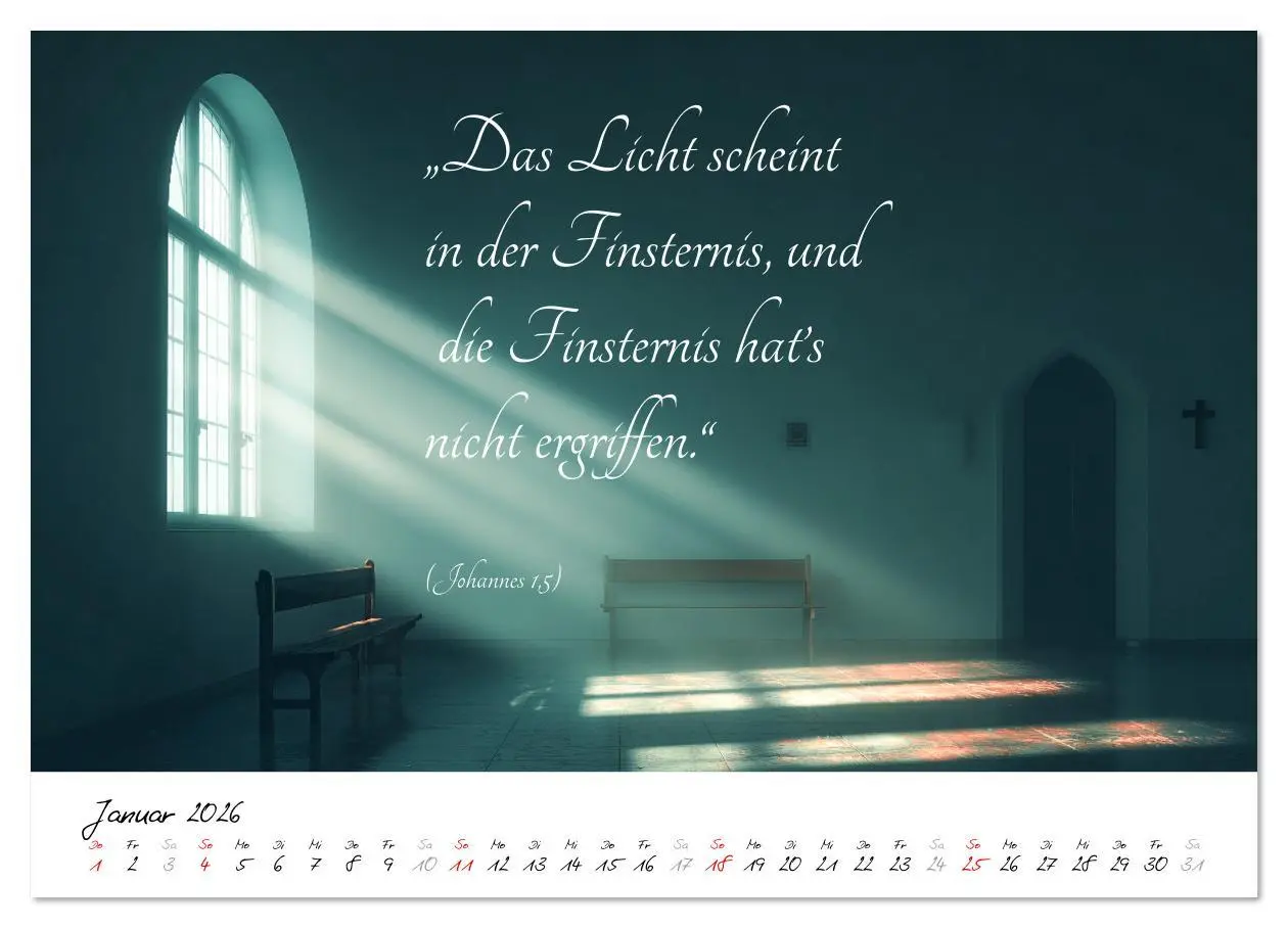 Bild: 9783516632088 | Christlicher Kalender mit Bibelzitaten und spirituellen Bildern...