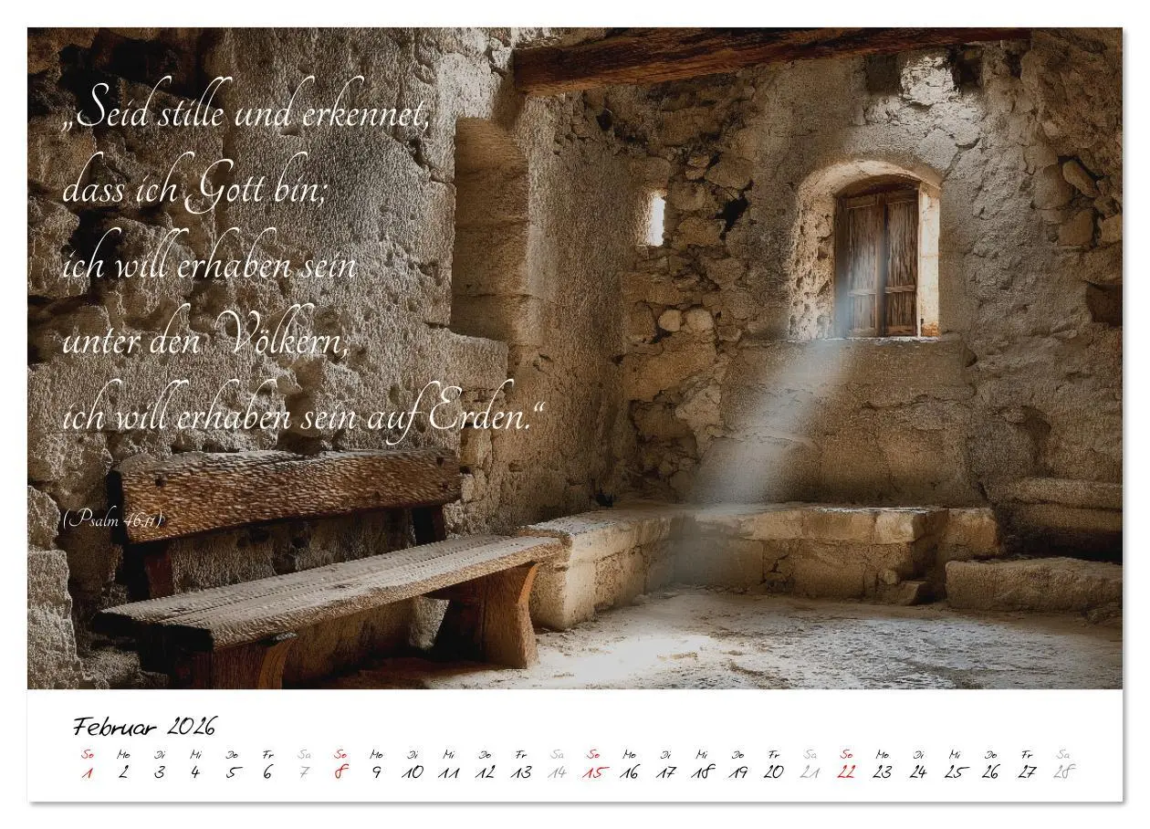 Bild: 9783516632088 | Christlicher Kalender mit Bibelzitaten und spirituellen Bildern...