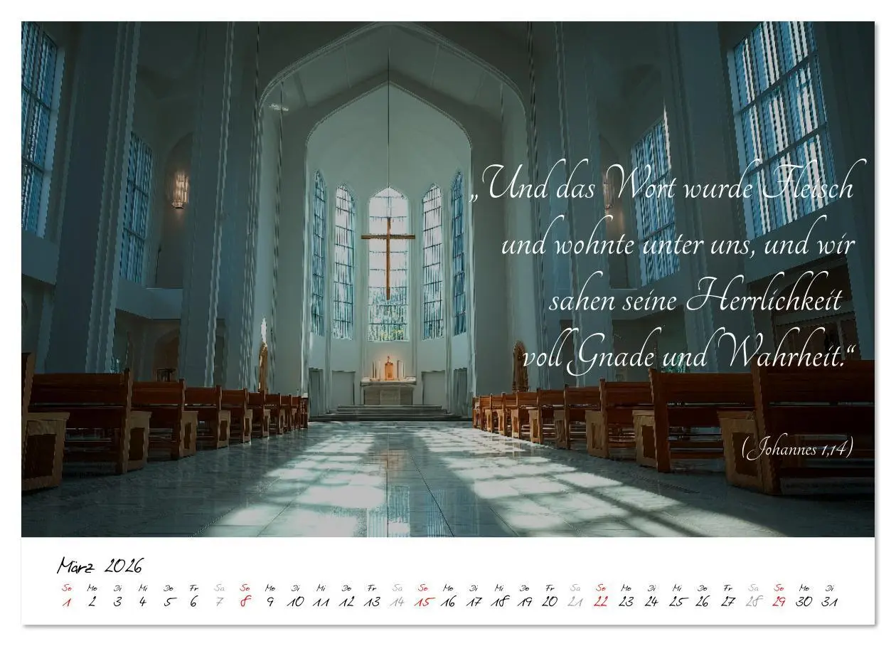 Bild: 9783516632088 | Christlicher Kalender mit Bibelzitaten und spirituellen Bildern...
