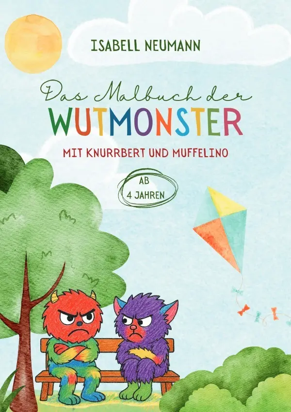 Cover: 9783819742088 | Das Malbuch der Wutmonster (ab 4 Jahren) | Marleen Media | Taschenbuch