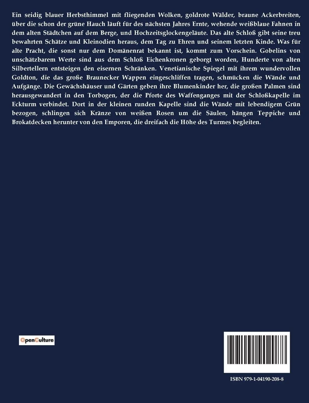 Rückseite: 9791041902088 | Die Heilige und ihr Narr | Zweiter Band | Agnes Günther | Taschenbuch