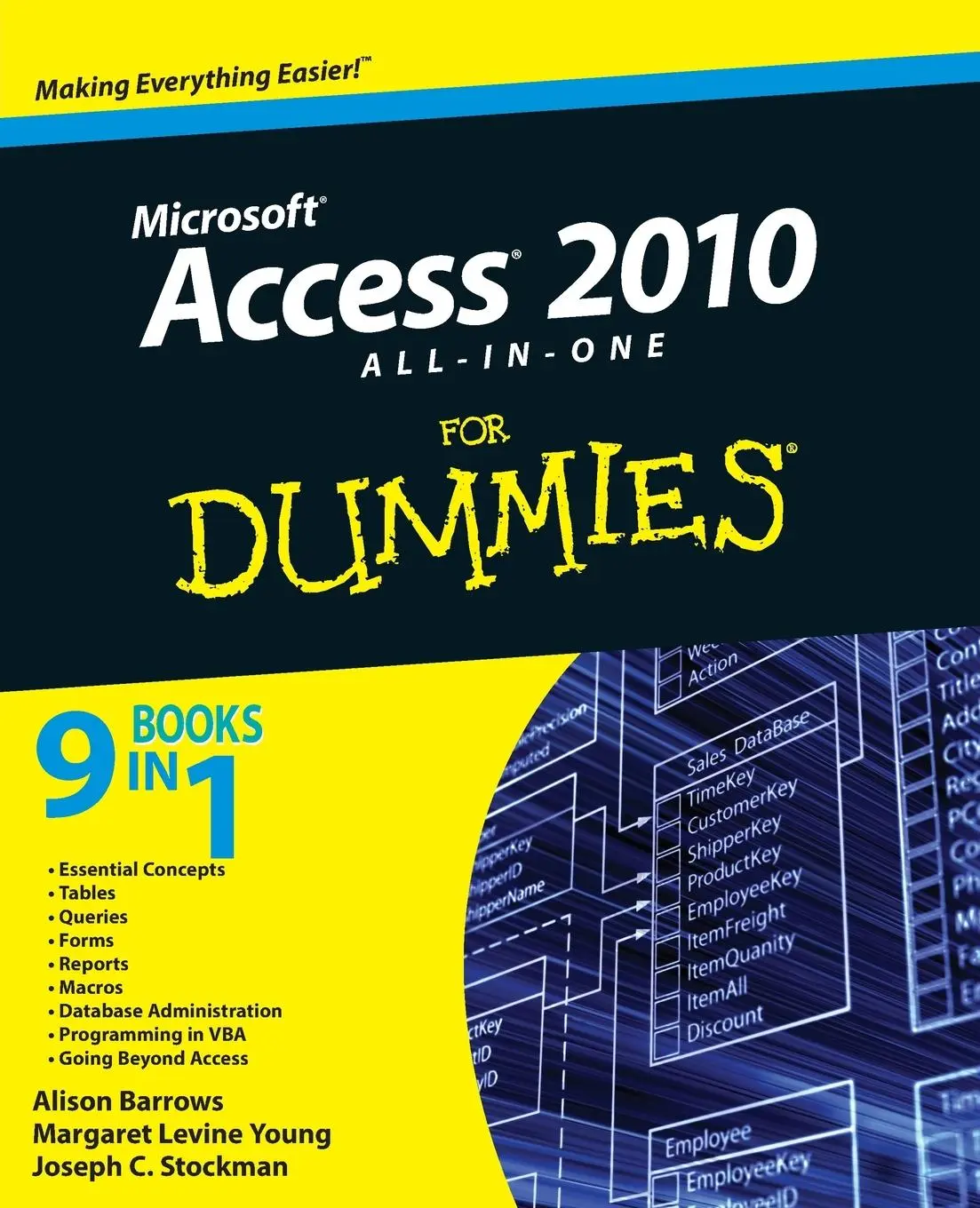 Cover: 9780470532188 | Access 2010 All-In-One for Dummies | Alison Barrows (u. a.) | Buch