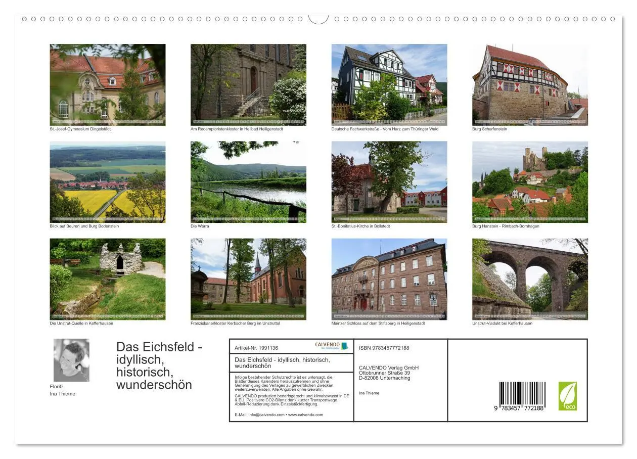 Bild: 9783457772188 | Das Eichsfeld - idyllisch, historisch, wunderschön (hochwertiger...