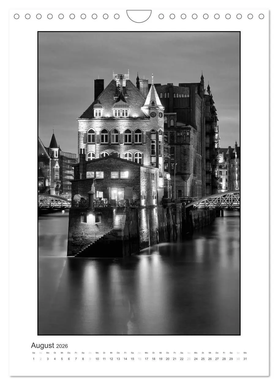 Bild: 9783516482188 | Hamburg Vertical (Wandkalender 2026 DIN A4 hoch), CALVENDO...