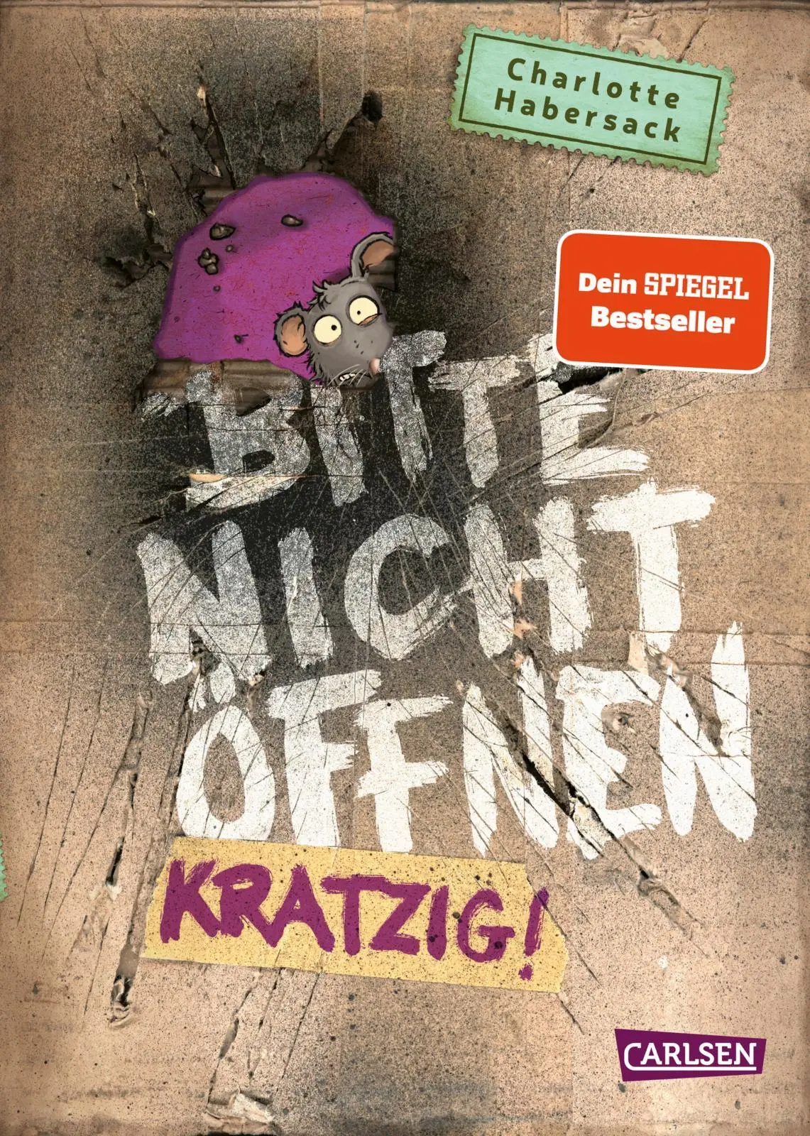 Cover: 9783551652188 | Bitte nicht öffnen 8: Kratzig! | Charlotte Habersack | Buch | 240 S.