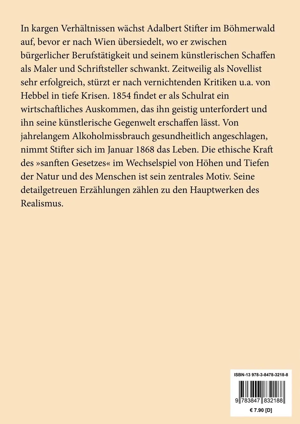 Rückseite: 9783847832188 | Brigitta (Großdruck) | Adalbert Stifter | Taschenbuch | 68 S. | 2019