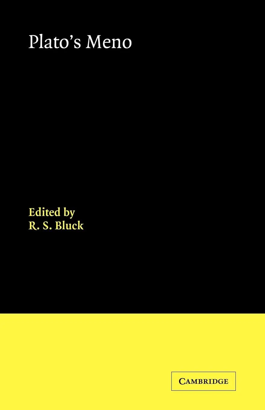 Cover: 9780521172288 | Plato's Meno | R. S. Bluck | Taschenbuch | Englisch | 2010
