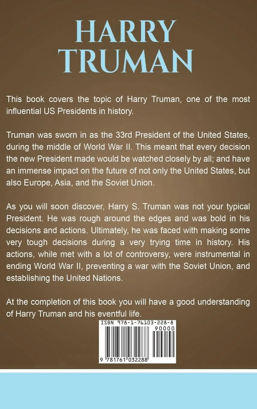 Rückseite: 9781761032288 | Harry Truman | A biography of an American President | Anthony Moss