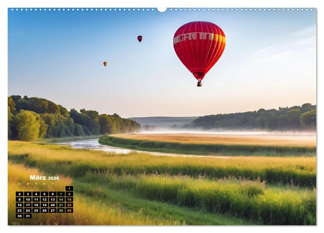 Bild: 9783457382288 | Freiheit in den Lüften . Mit dem Heißluftballon unterwegs...