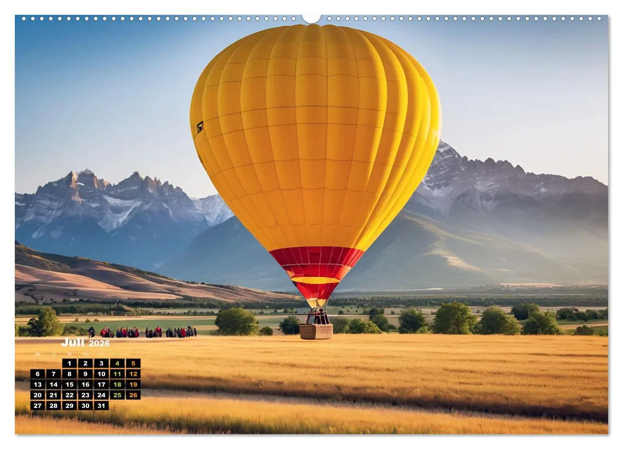Bild: 9783457382288 | Freiheit in den Lüften . Mit dem Heißluftballon unterwegs...