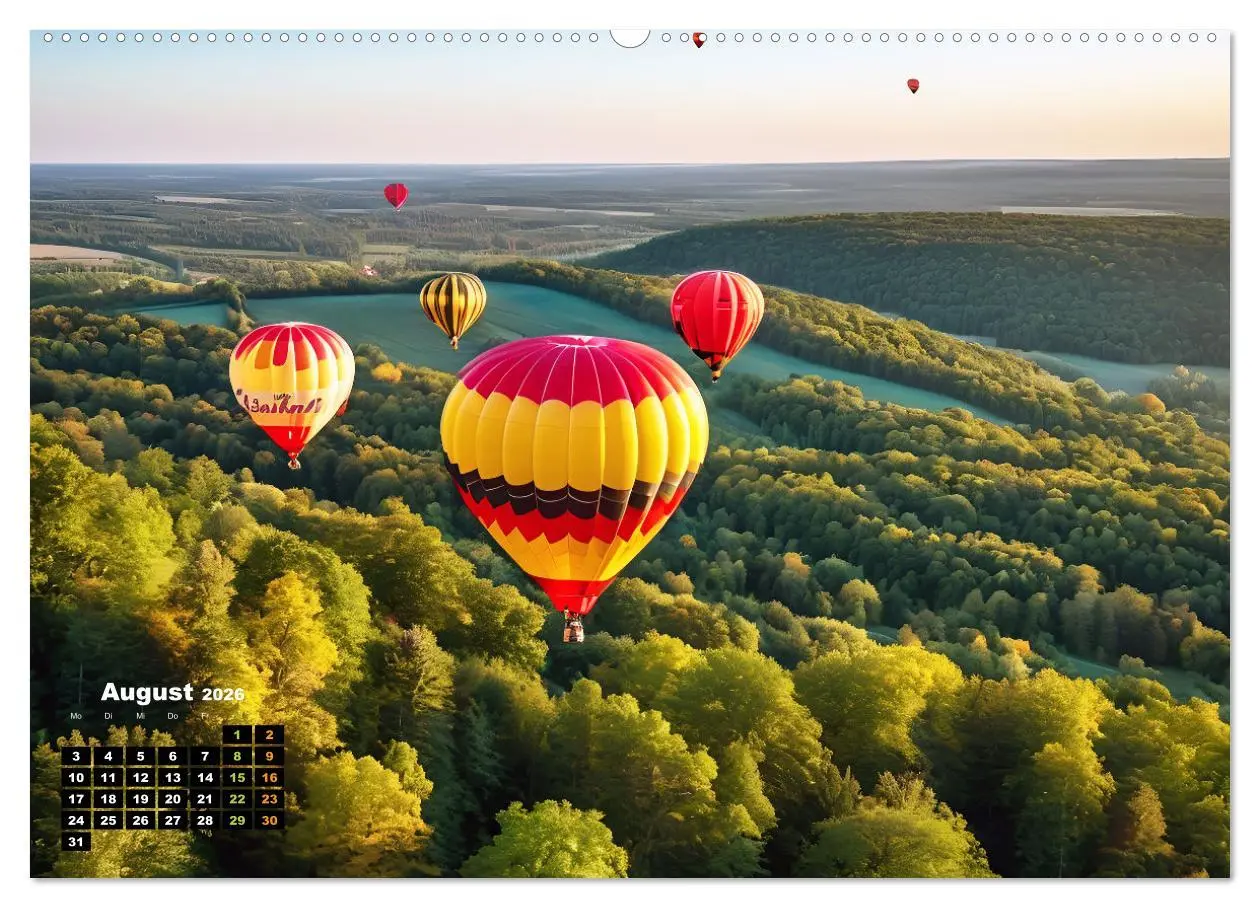 Bild: 9783457382288 | Freiheit in den Lüften . Mit dem Heißluftballon unterwegs...