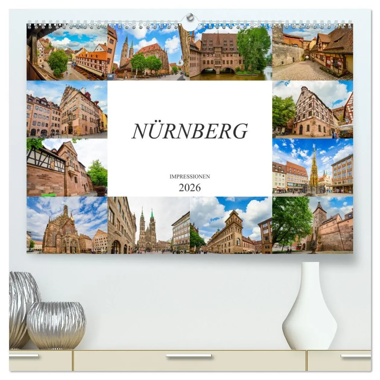Cover: 9783457692288 | Nürnberg Impressionen (hochwertiger Premium Wandkalender 2026 DIN...