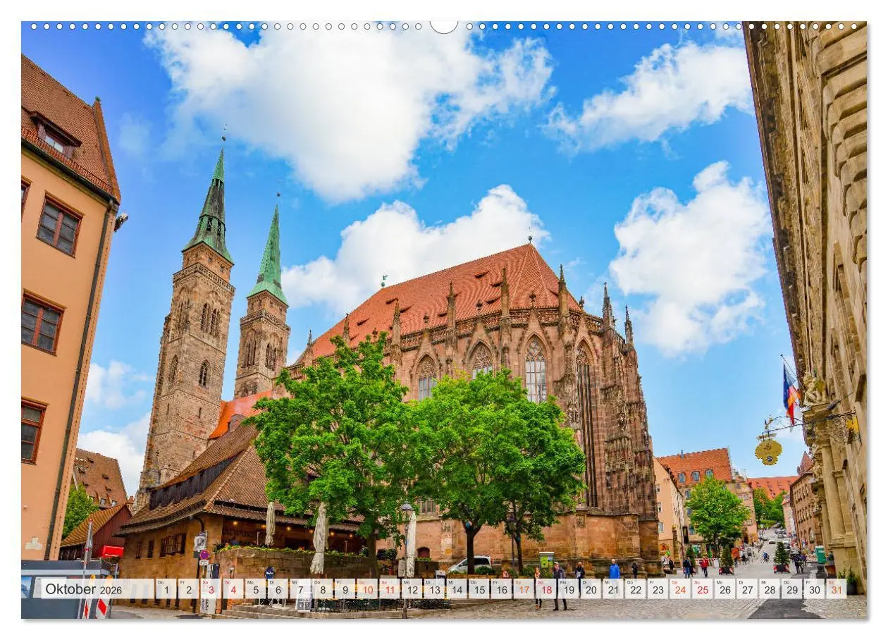 Bild: 9783457692288 | Nürnberg Impressionen (hochwertiger Premium Wandkalender 2026 DIN...