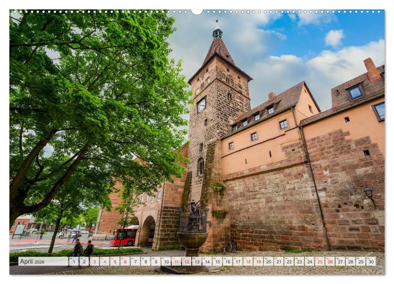 Bild: 9783457692288 | Nürnberg Impressionen (hochwertiger Premium Wandkalender 2026 DIN...
