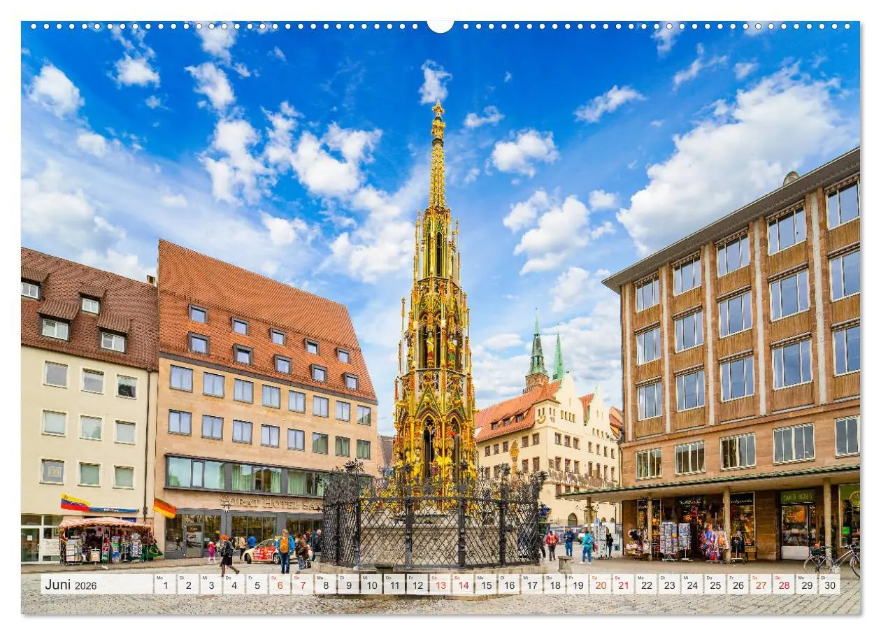 Bild: 9783457692288 | Nürnberg Impressionen (hochwertiger Premium Wandkalender 2026 DIN...