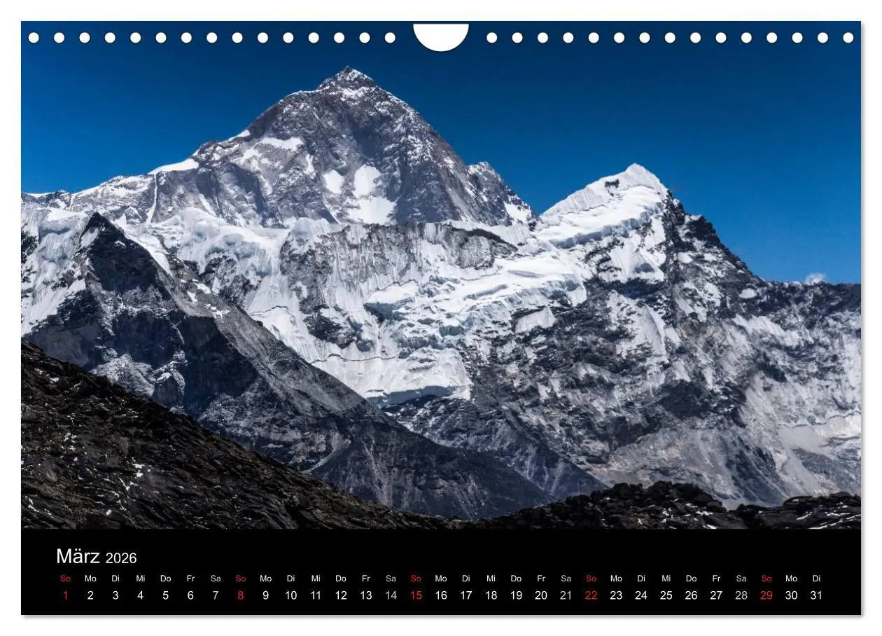 Bild: 9783516092288 | Himalaya - Dach der Welt (Wandkalender 2026 DIN A4 quer), CALVENDO...