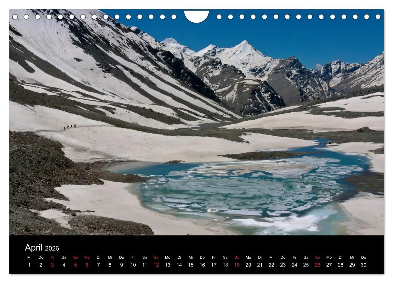 Bild: 9783516092288 | Himalaya - Dach der Welt (Wandkalender 2026 DIN A4 quer), CALVENDO...