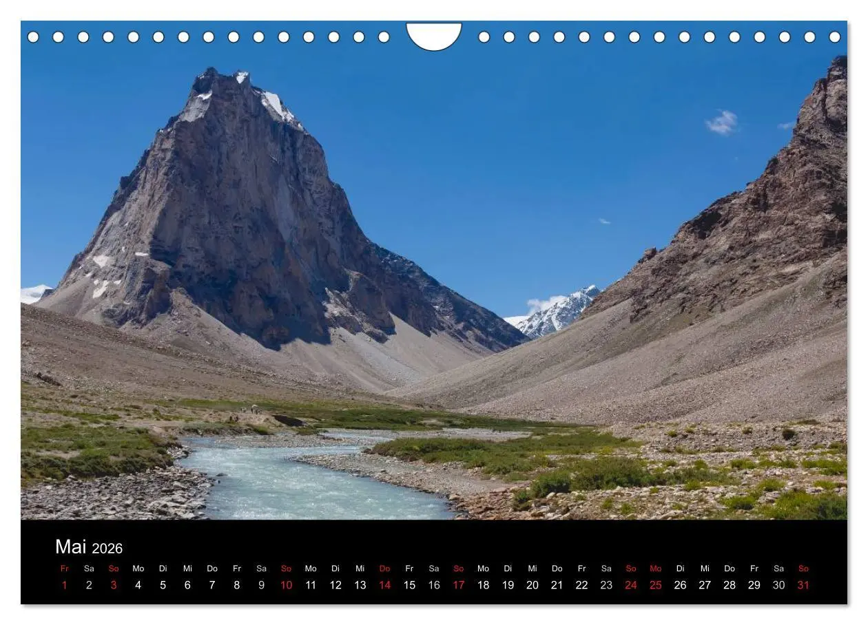 Bild: 9783516092288 | Himalaya - Dach der Welt (Wandkalender 2026 DIN A4 quer), CALVENDO...