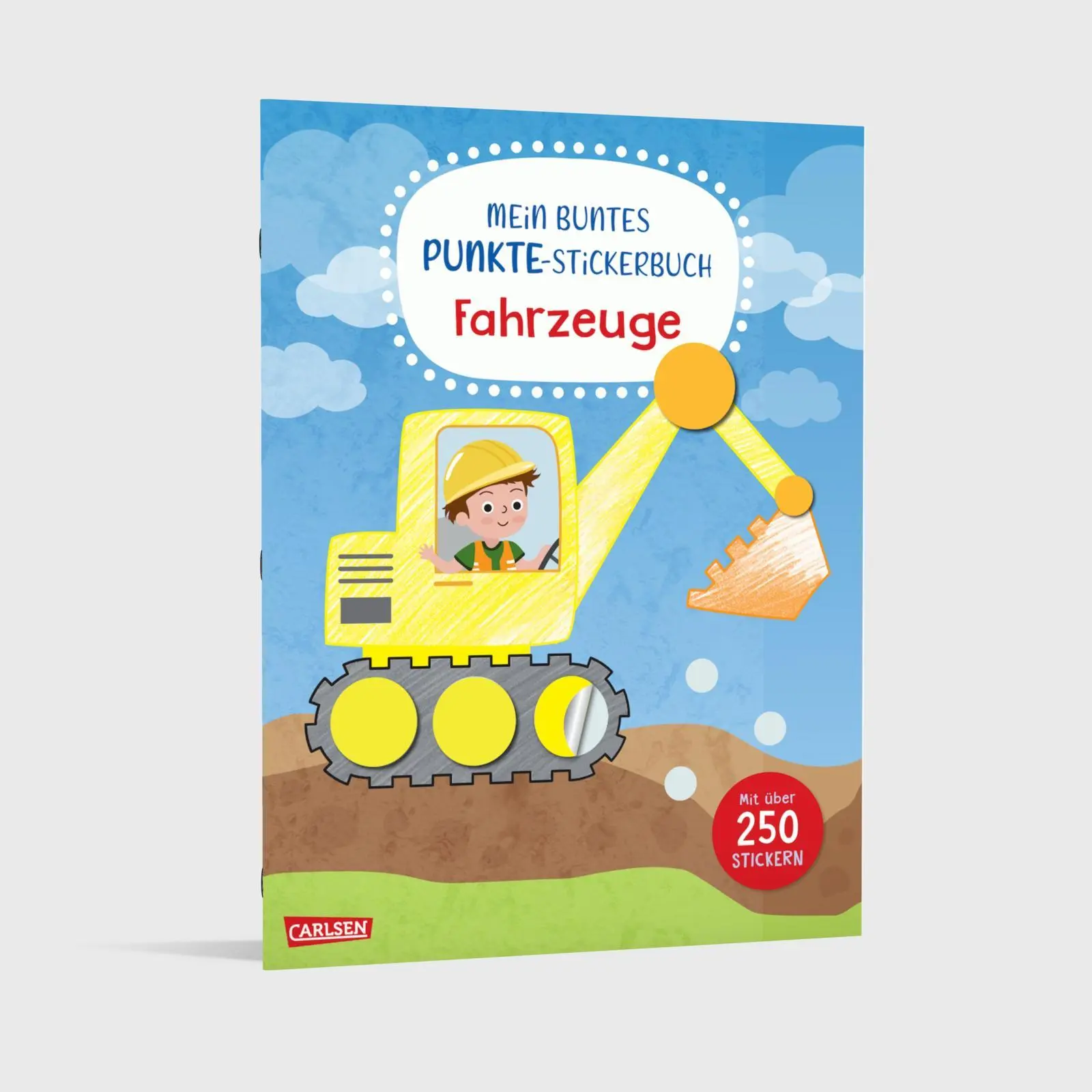 Bild: 9783551192288 | Mein buntes Punkte-Stickerbuch: Fahrzeuge | Carmen Eisendle | Buch