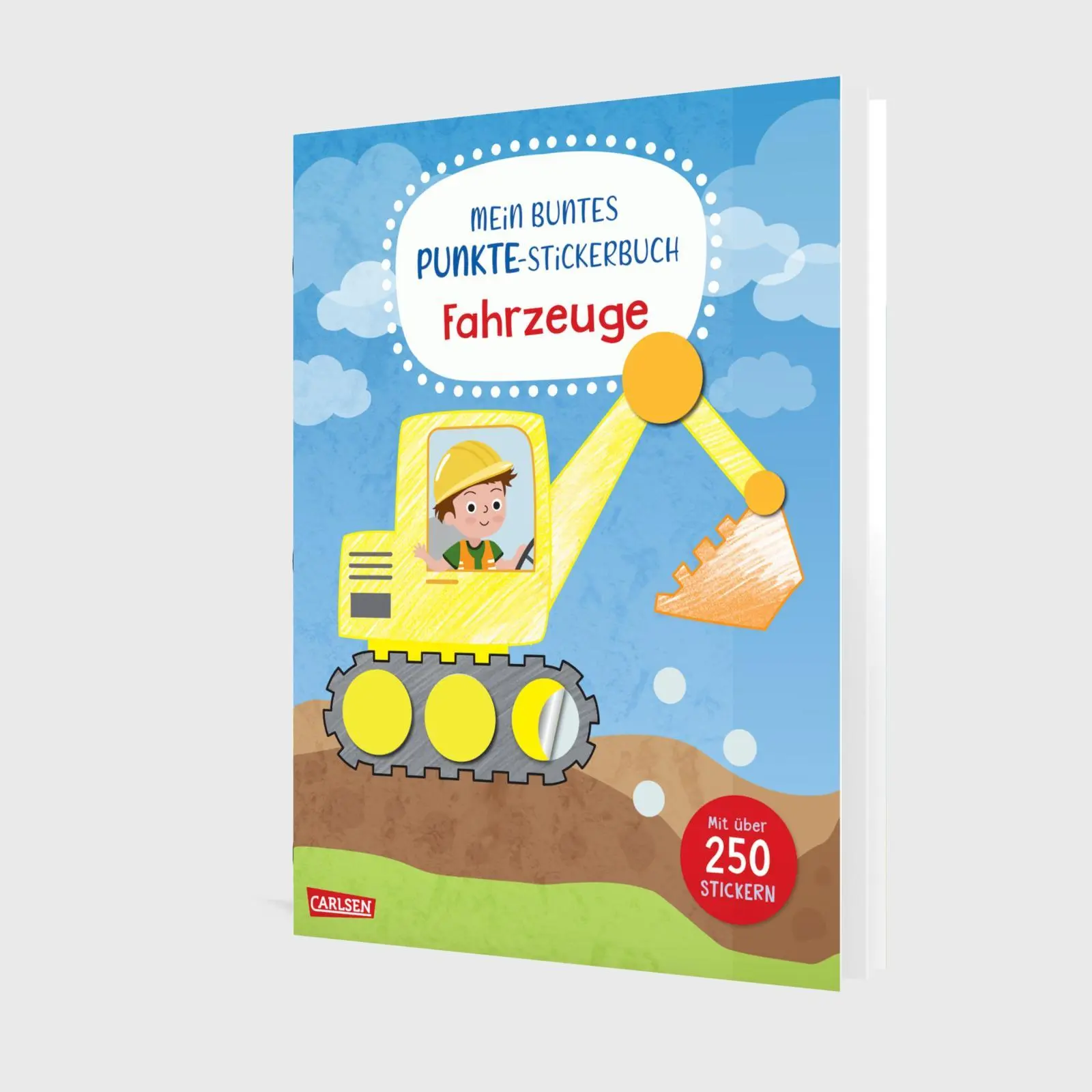 Bild: 9783551192288 | Mein buntes Punkte-Stickerbuch: Fahrzeuge | Carmen Eisendle | Buch