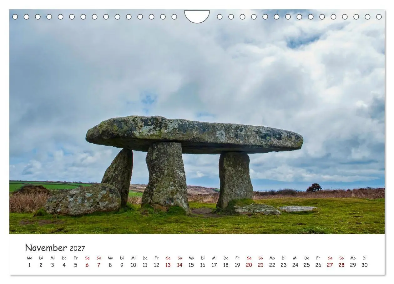 Bild: 9783569492288 | Magische Orte - Steinkreise, Dolmen, Megalithen (Wandkalender 2027...