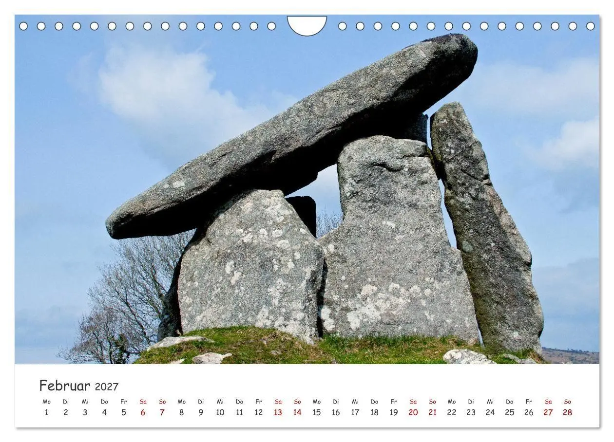 Bild: 9783569492288 | Magische Orte - Steinkreise, Dolmen, Megalithen (Wandkalender 2027...