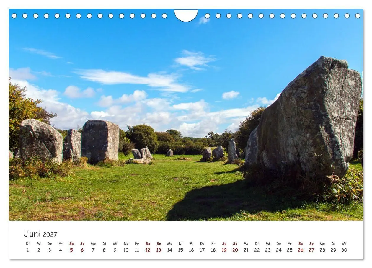 Bild: 9783569492288 | Magische Orte - Steinkreise, Dolmen, Megalithen (Wandkalender 2027...