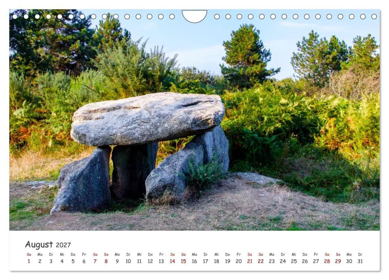 Bild: 9783569492288 | Magische Orte - Steinkreise, Dolmen, Megalithen (Wandkalender 2027...