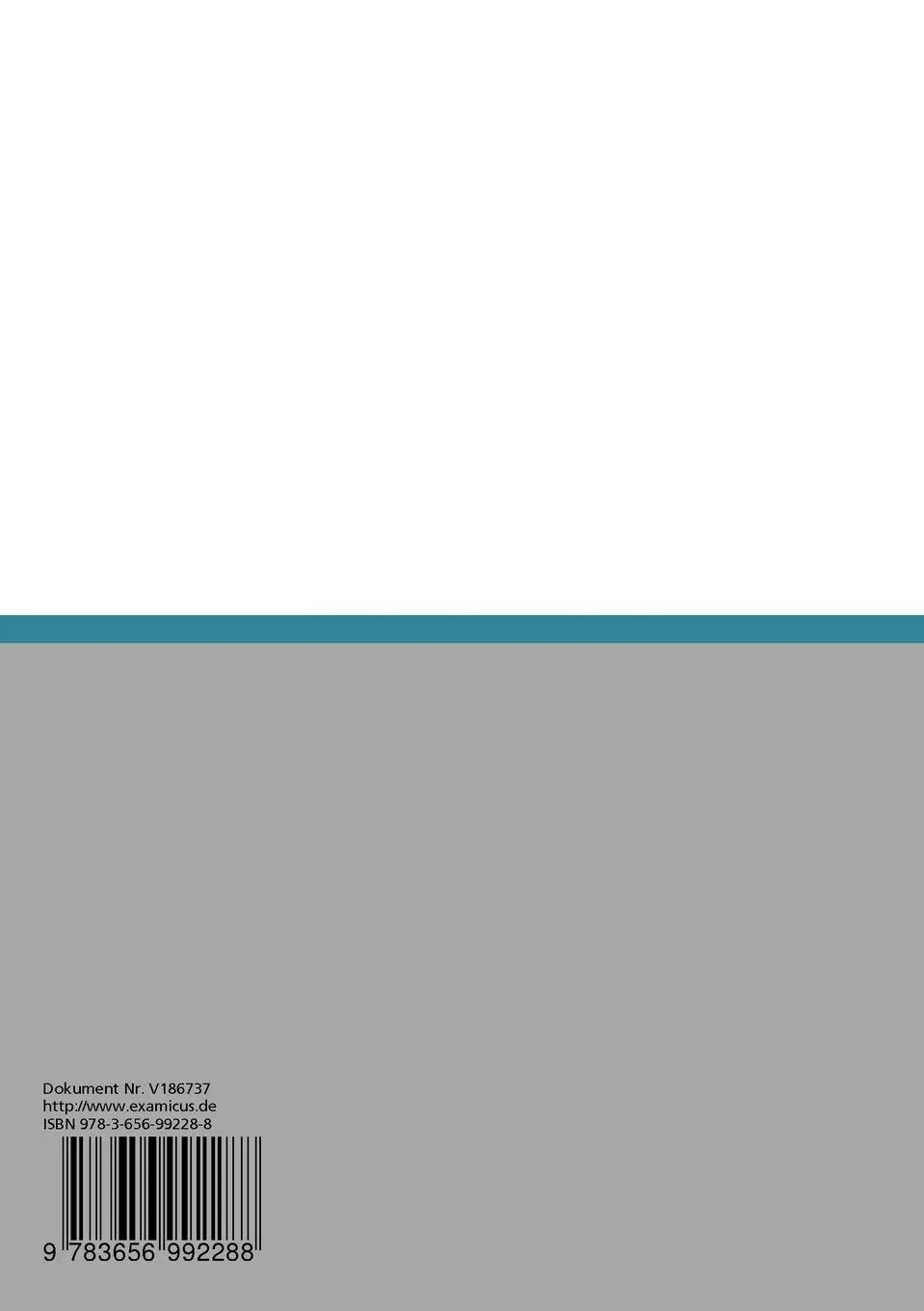Rückseite: 9783656992288 | Entwicklung von Sprachkompetenz - Auswirkungen von frühem...