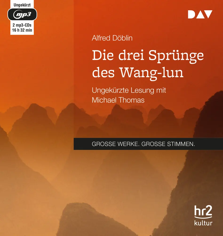 Cover: 9783742402288 | Die drei Sprünge des Wang-lun,2 Audio-CD, 2 MP3 | Alfred Döblin | CD