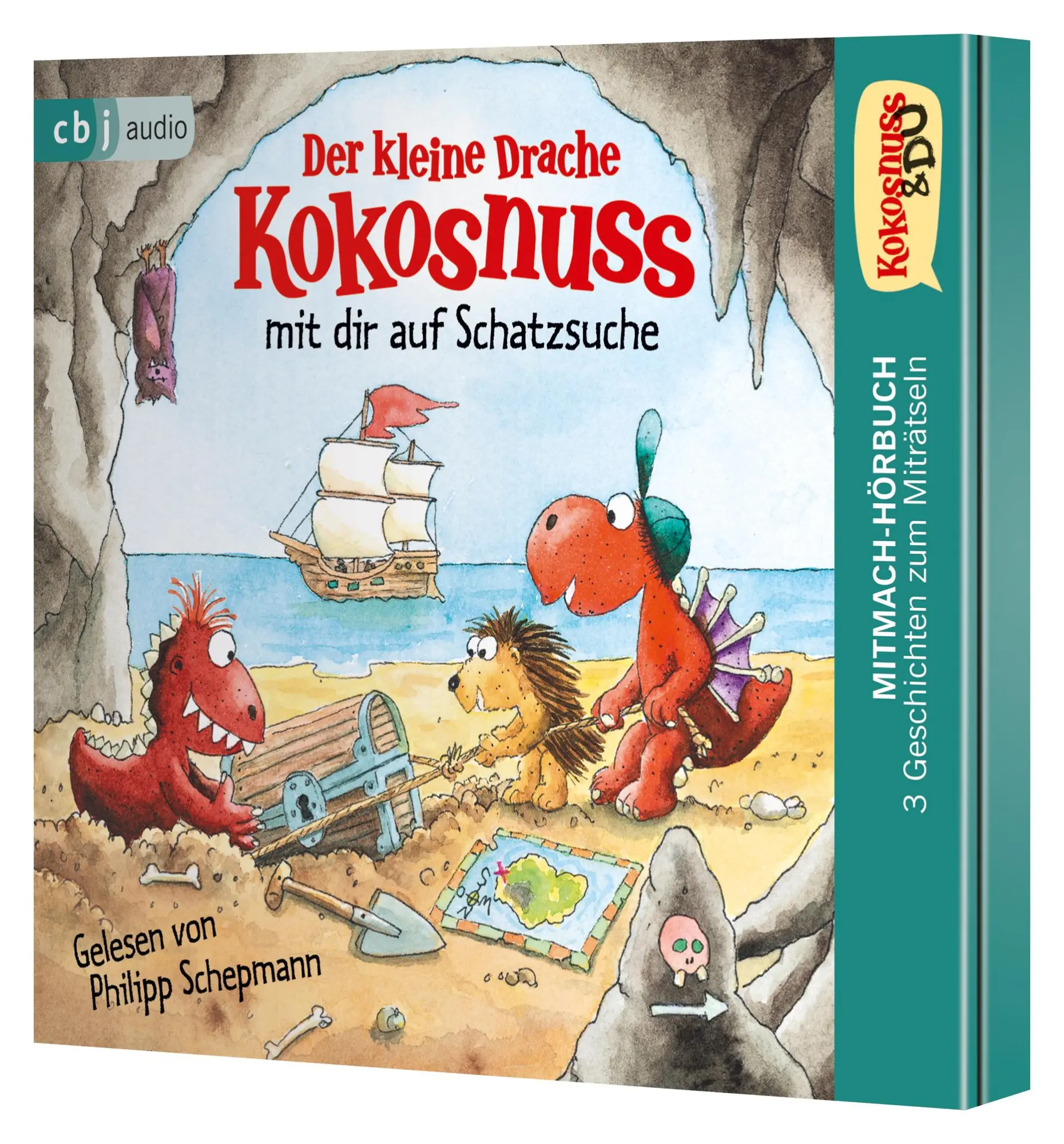 Bild: 9783837162288 | Kokosnuss &amp; Du: Der kleine Drache Kokosnuss mit dir auf Schatzsuche