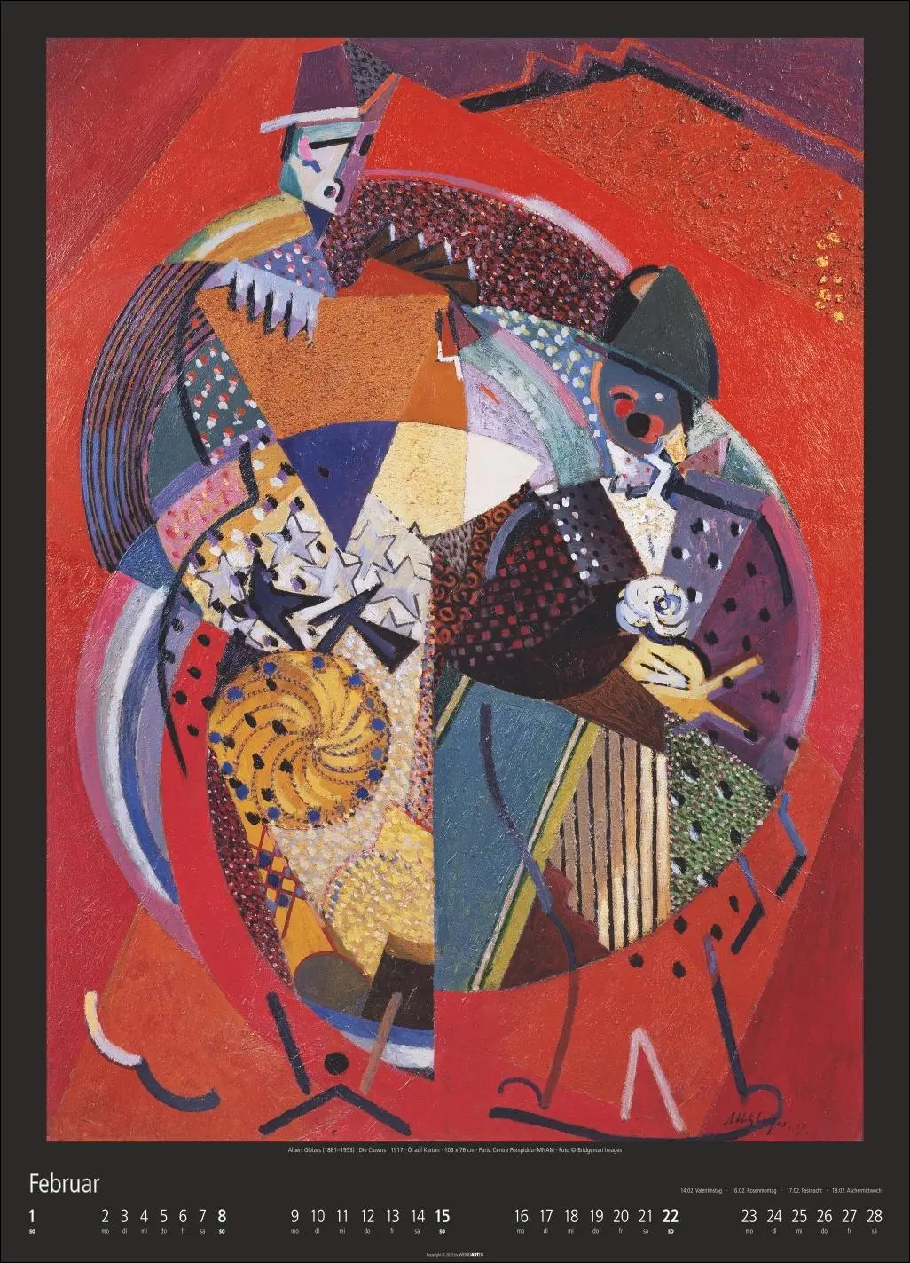 Bild: 9783839902288 | World of Art Kalender 2026 | Klint | Kalender | Spiralbindung | 14 S.