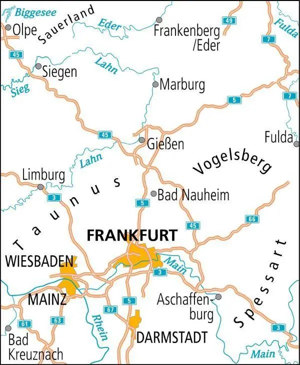 Bild: 9783969902288 | BVA ADFC Radtourenkarte Rhein/Main Nordhessen 1:150.000 | V. (u. a.)