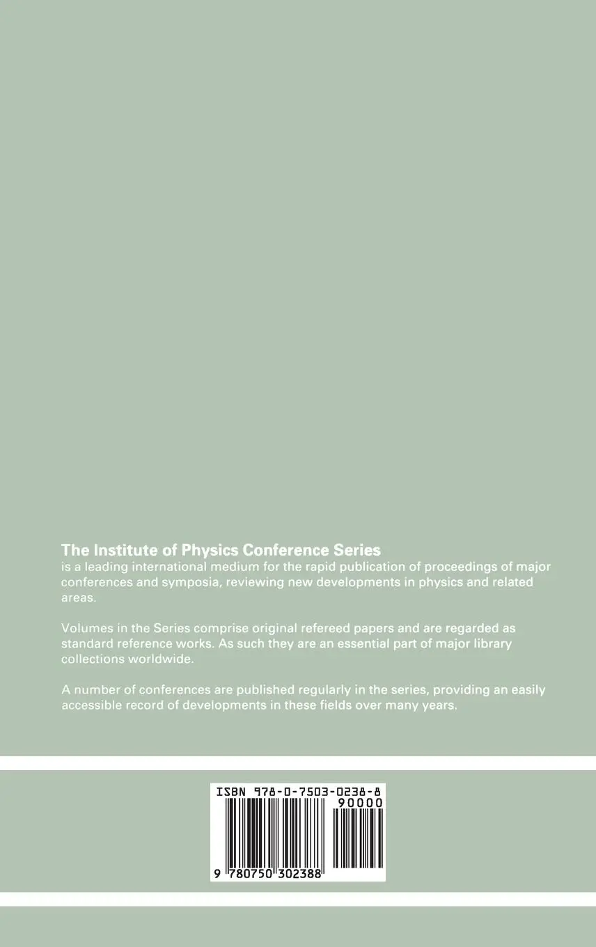 Rückseite: 9780750302388 | Nonlinear Problems in Accelerator Physics, Proceedings of the INT...