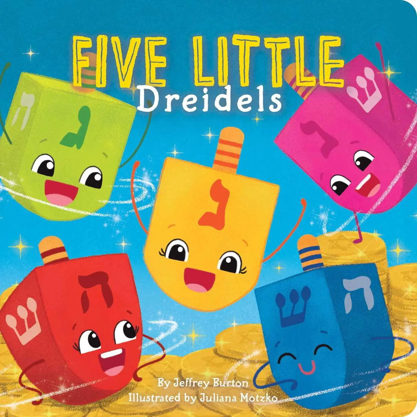 Cover: 9781665922388 | Five Little Dreidels | Jeffrey Burton | Buch | Papp-Bilderbuch | 2022