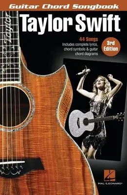 Hal Leonard Publishing Corporation Taylor Swift - Guitar Chord Songbook - 3rd Edition, 44 Songs With Complete Lyrics, Chord Symbols &, Guitar Chord Diagrams