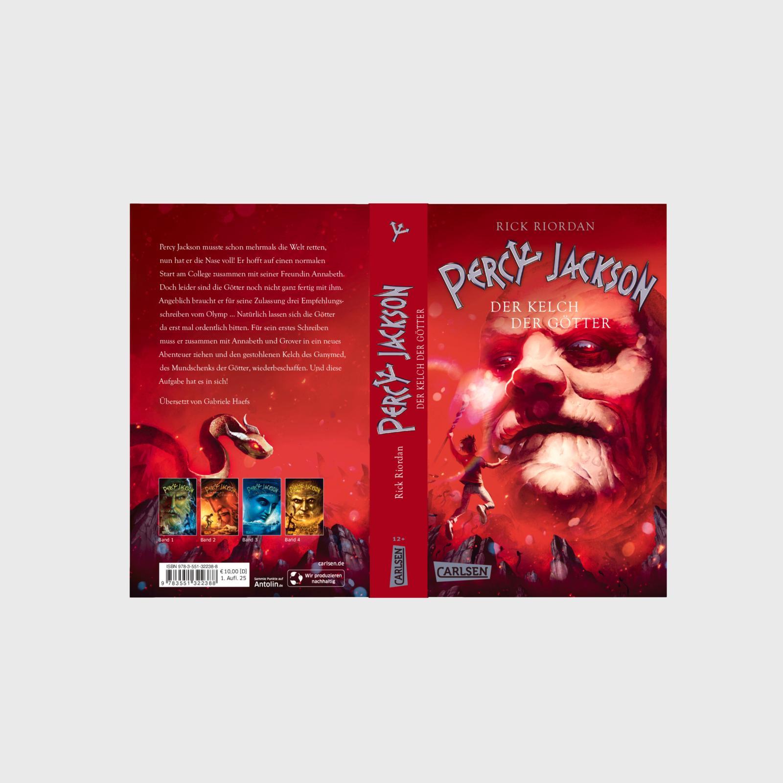 Bild: 9783551322388 | Percy Jackson 6: Der Kelch der Götter | Rick Riordan | Taschenbuch
