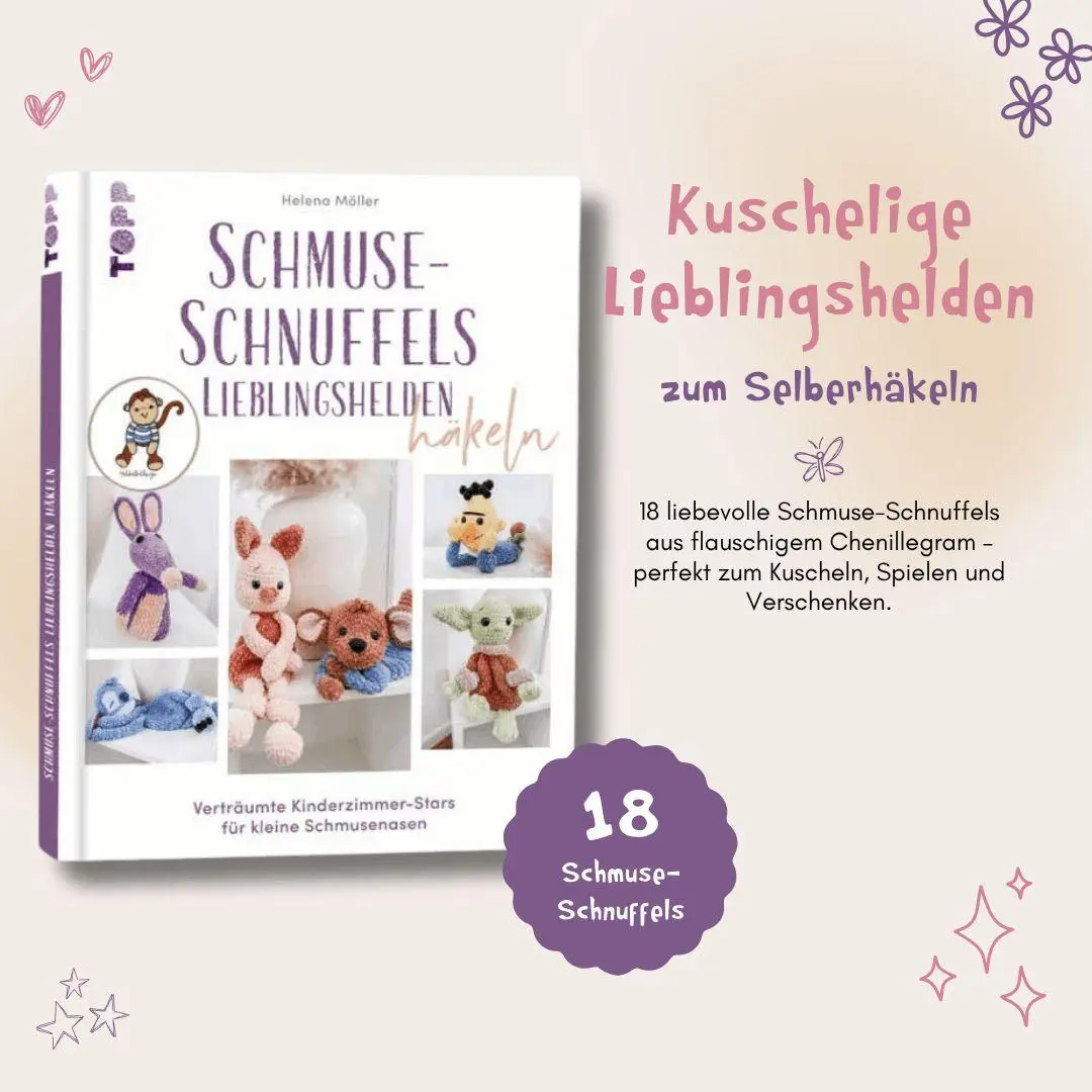 Bild: 9783735872388 | Schmuse-Schnuffels Lieblingshelden häkeln | Helena Möller | Buch