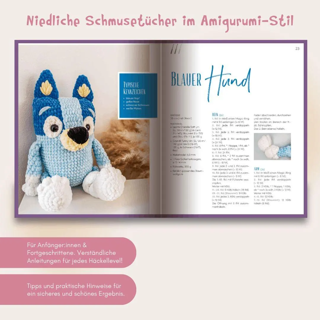 Bild: 9783735872388 | Schmuse-Schnuffels Lieblingshelden häkeln | Helena Möller | Buch