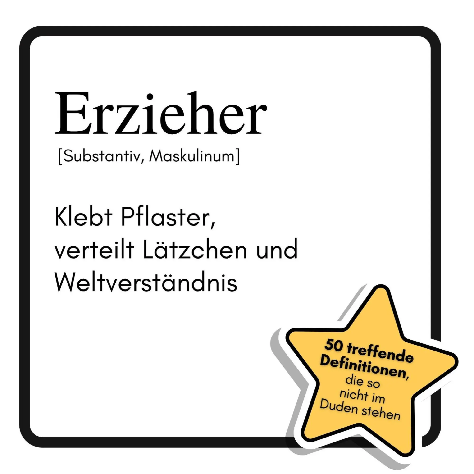 Cover: 9783759182388 | Erzieher | Klebt Pflaster, verteilt Lätzchen und Weltverständnis