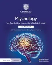 Cover: 9781009152488 | Cambridge International as &amp; a Level Psychology Coursebook with...
