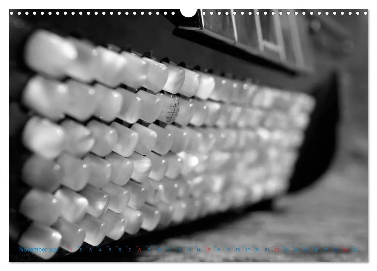 Bild: 9783457982488 | Akkordeon - close up (Wandkalender 2026 DIN A3 quer), CALVENDO...