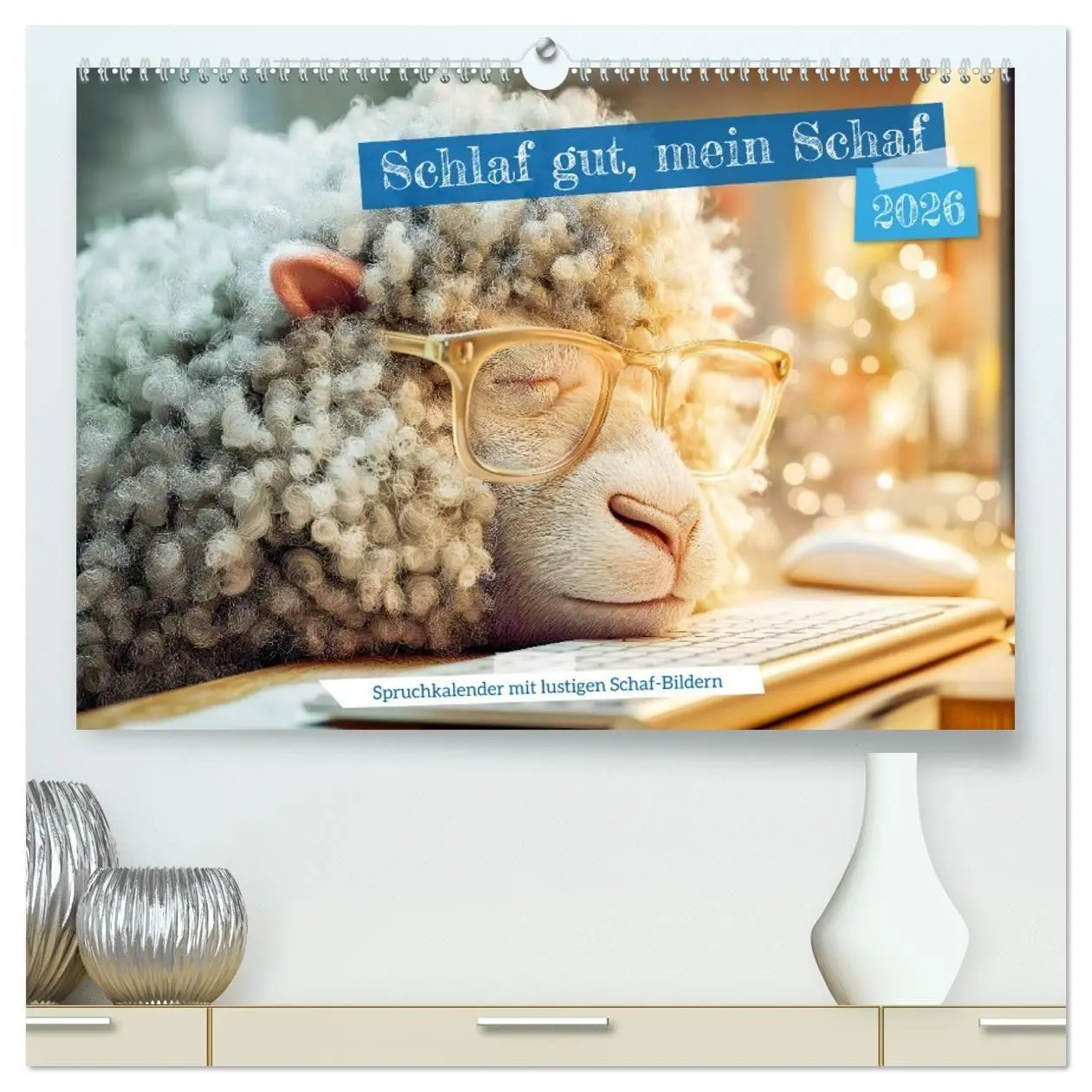 Cover: 9783516692488 | Schlaf gut, mein Schaf - Spruchkalender mit lustigen Schaf-Bildern...