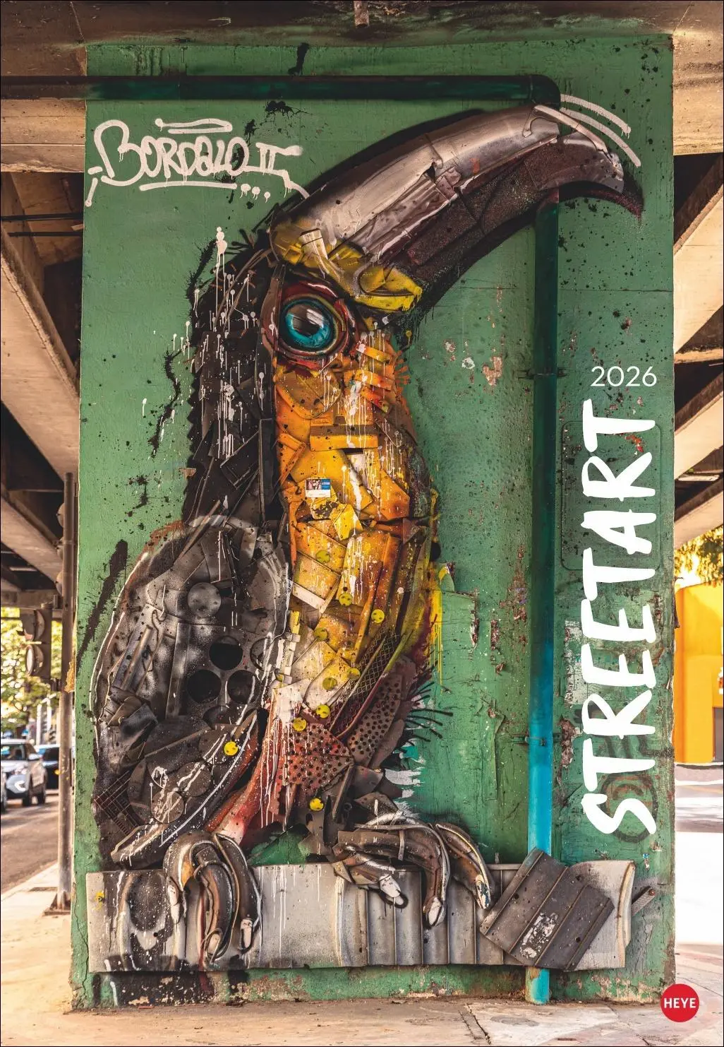 Cover: 9783756412488 | Streetart Posterkalender 2026 | Michael Harker | Kalender | 14 S.