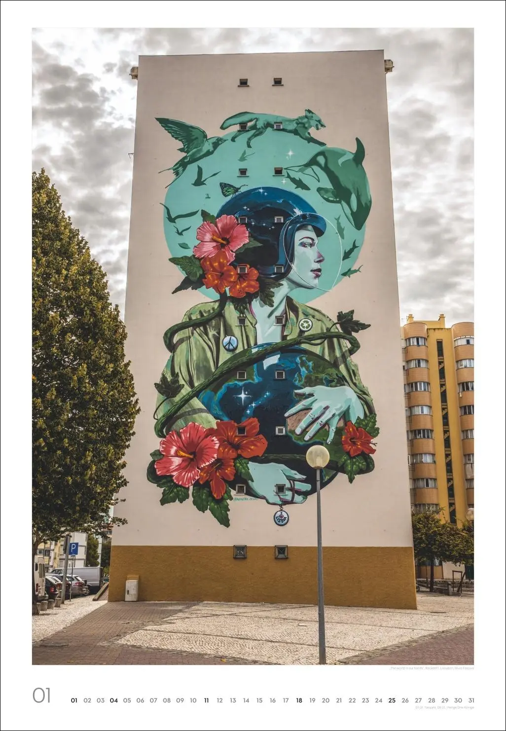 Bild: 9783756412488 | Streetart Posterkalender 2026 | Michael Harker | Kalender | 14 S.