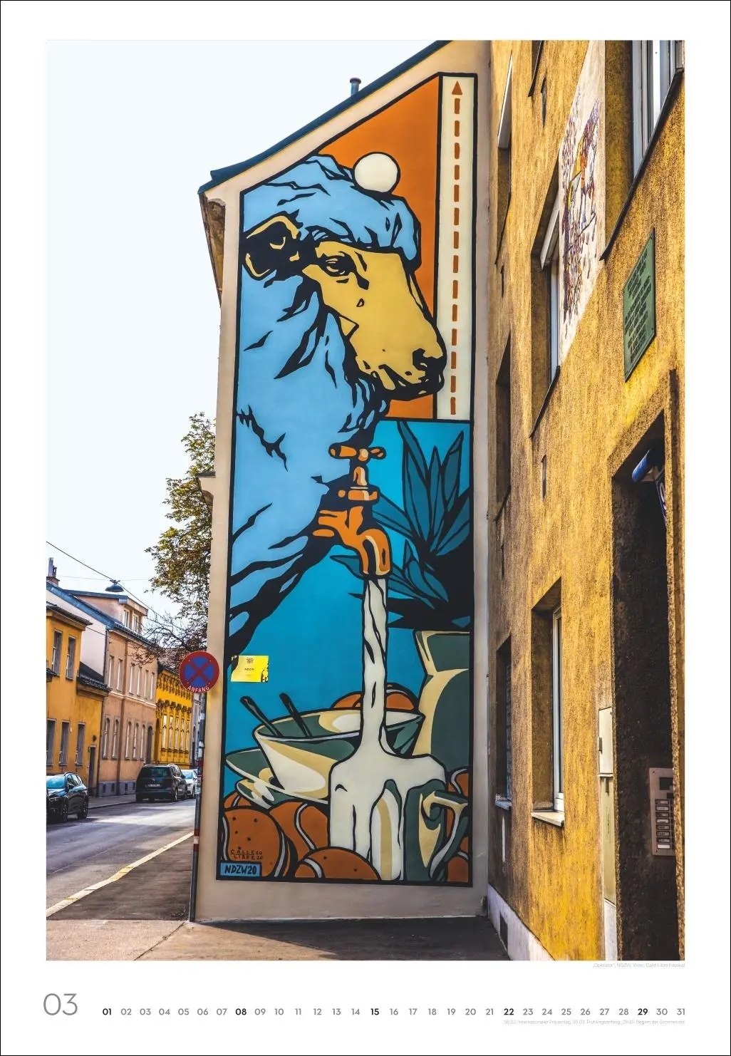 Bild: 9783756412488 | Streetart Posterkalender 2026 | Michael Harker | Kalender | 14 S.