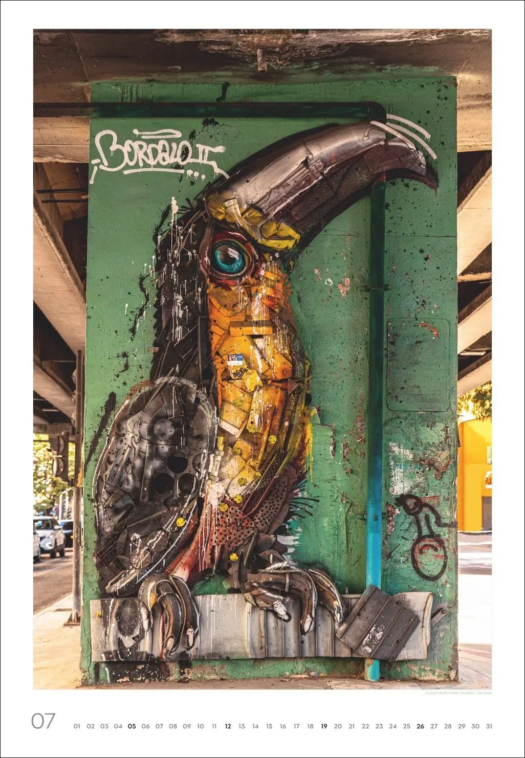 Bild: 9783756412488 | Streetart Posterkalender 2026 | Michael Harker | Kalender | 14 S.