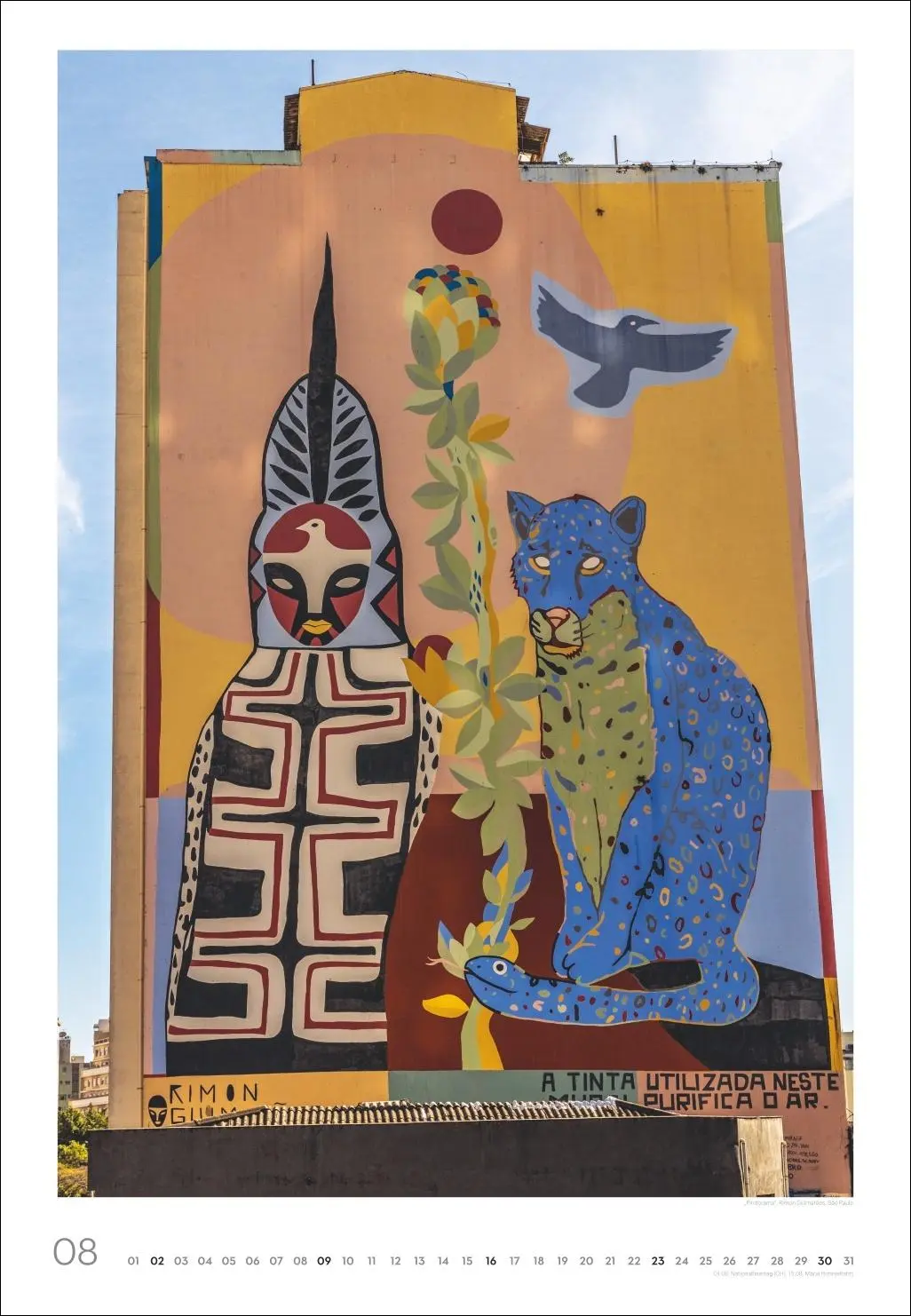 Bild: 9783756412488 | Streetart Posterkalender 2026 | Michael Harker | Kalender | 14 S.