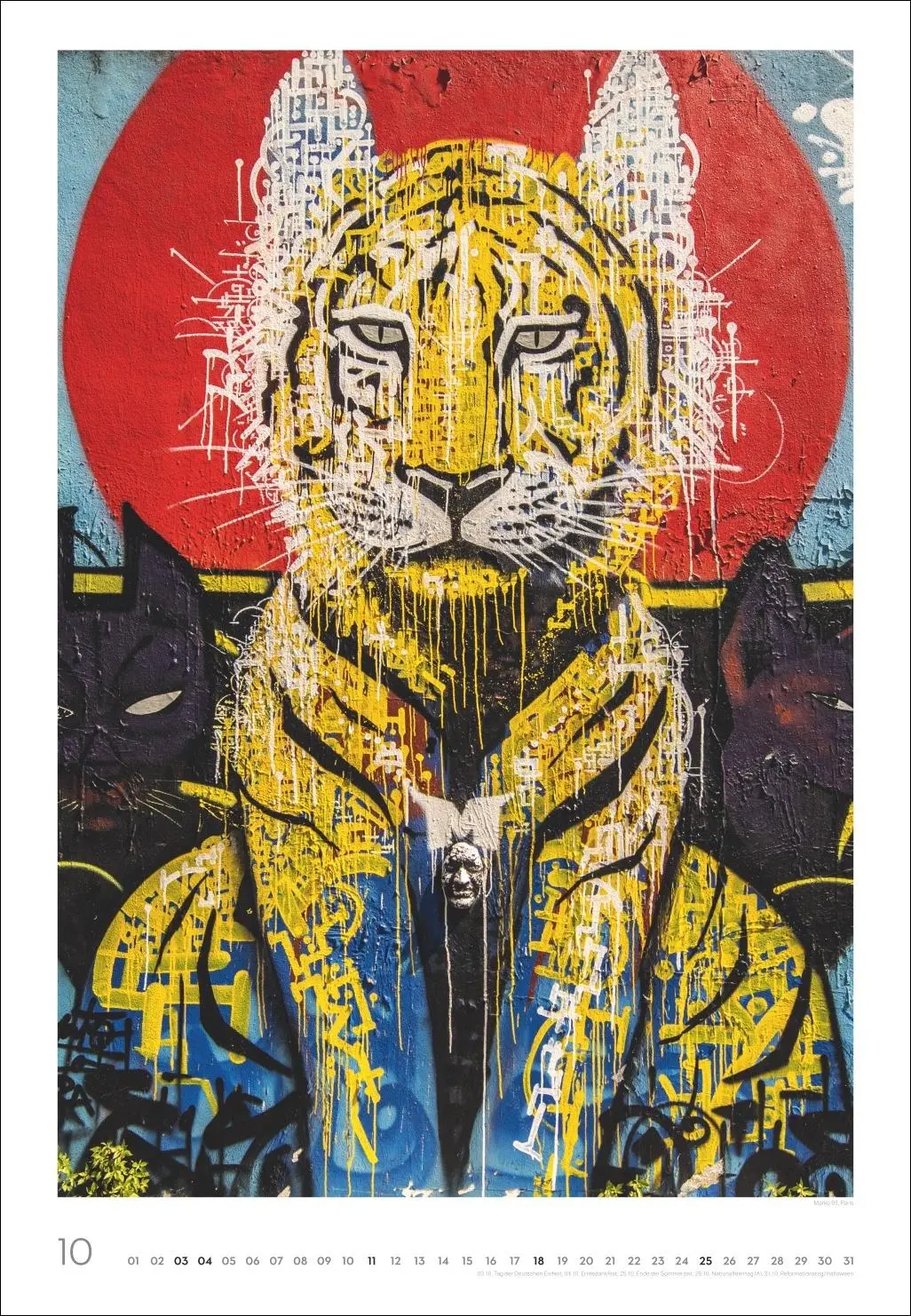 Bild: 9783756412488 | Streetart Posterkalender 2026 | Michael Harker | Kalender | 14 S.