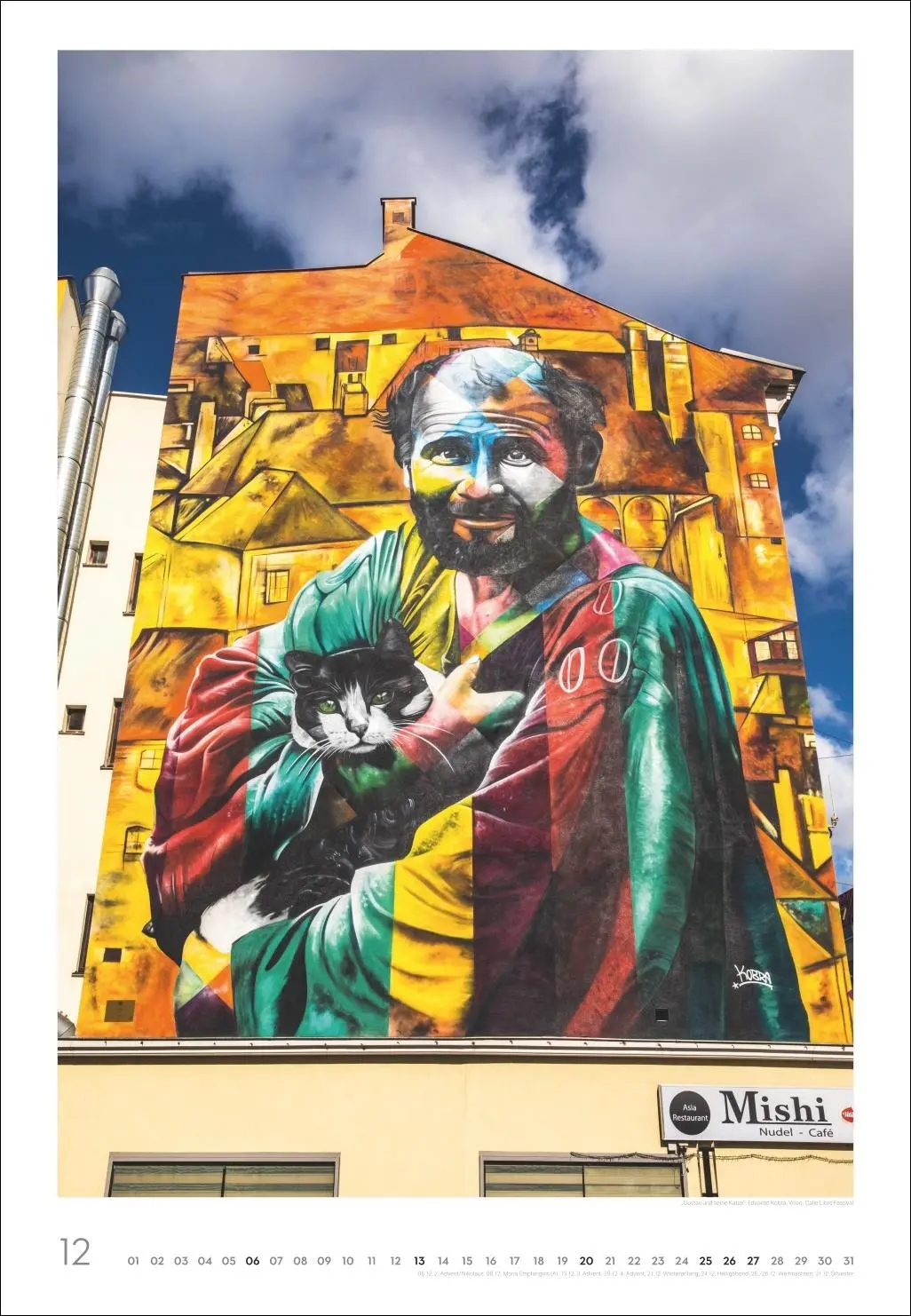 Bild: 9783756412488 | Streetart Posterkalender 2026 | Michael Harker | Kalender | 14 S.